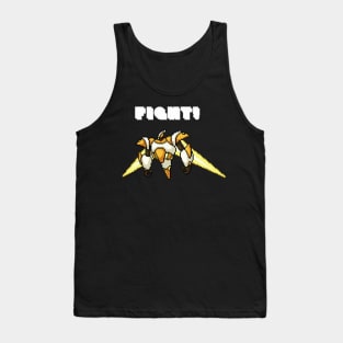 Anime Fighting Robot Tank Top